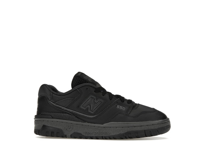 New Balance 550 Triple Black (GS) - Black/Black - GSB550BB - 01