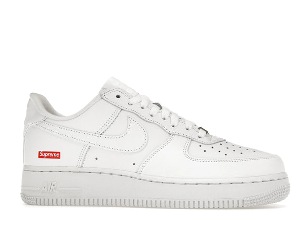 Nike Air Force 1 Low Supreme Box Logo White - White/White-White - CU9225-100 - 01