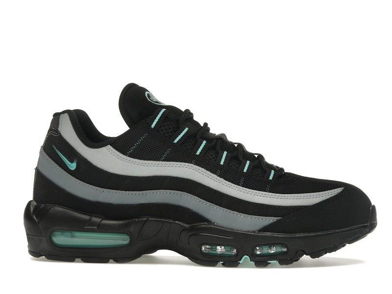 Nike Air Max 95 Black Aurora Green - Black/Aurora Green/Cool Grey - HV6062-001 - 01