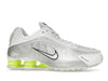 Nike Shox R4 White Metallic Silver Volt - White/Metallic Silver/Volt - AR3565-102 - 01