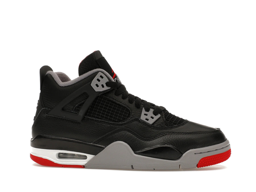 Air Jordan 4 Retro Bred Reimagined (GS) - Black/Cement Grey/Varsity Red/Summit White - FQ8213-006 - 01