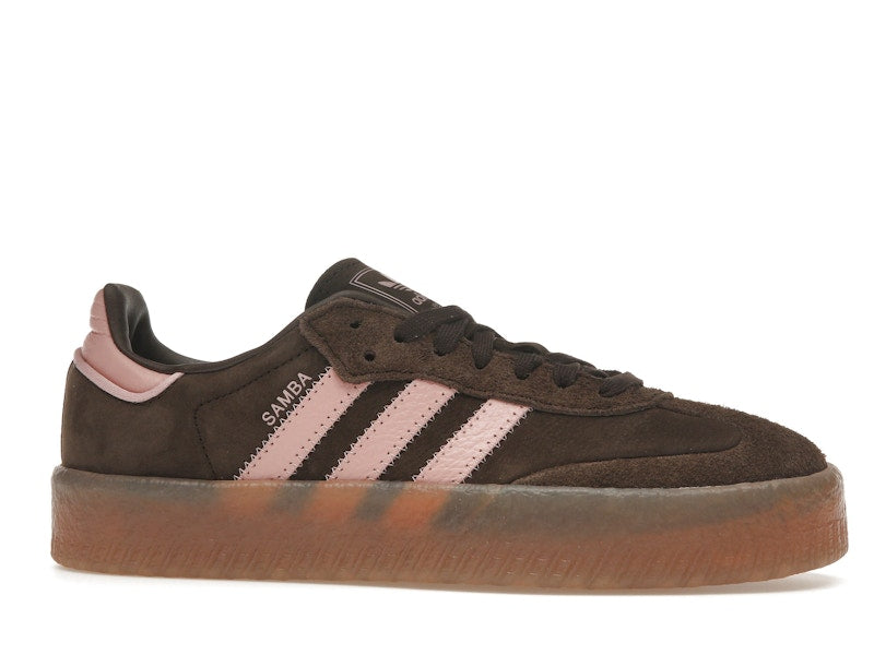 adidas Sambae Dark Brown Wonder Mauve (Women's) - vue 2