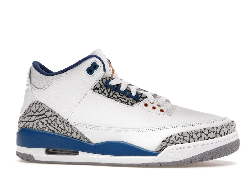 Air Jordan 3 Retro Wizards - White/True Blue/Metallic Copper/Cement Grey - CT8532-148 - 01
