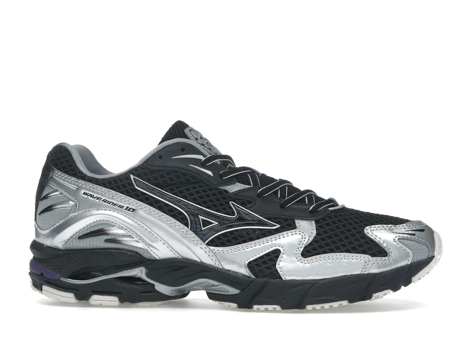 Mizuno Wave Rider 10 Millennium Pack - Black/Black Sand/Purple Haze - D1GA250601 - 01