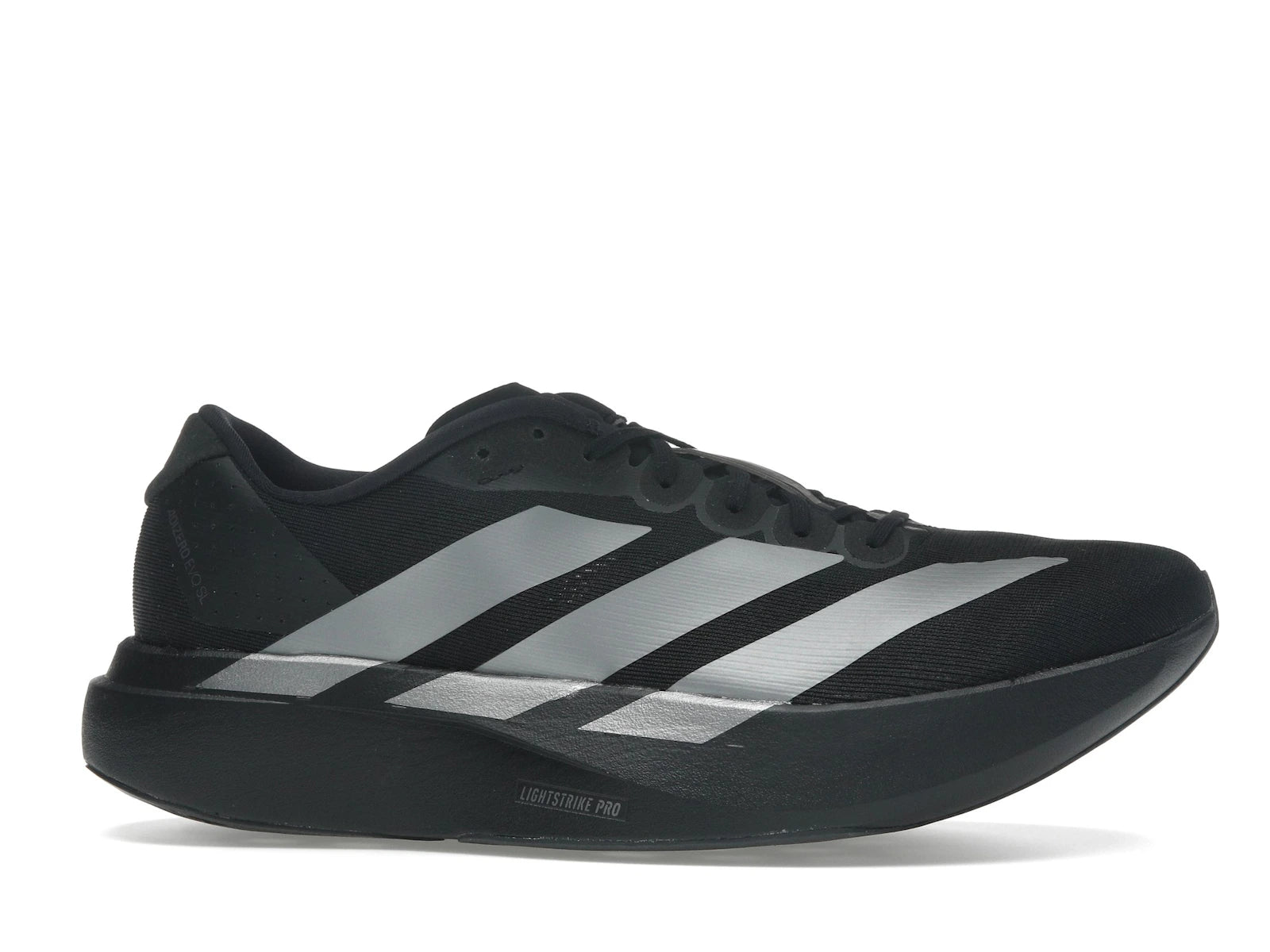 Adidas Adizero Evo SL Core Black Iron Metallic - Core Black/Iron Metallic/Core Black - JP7147 - 01