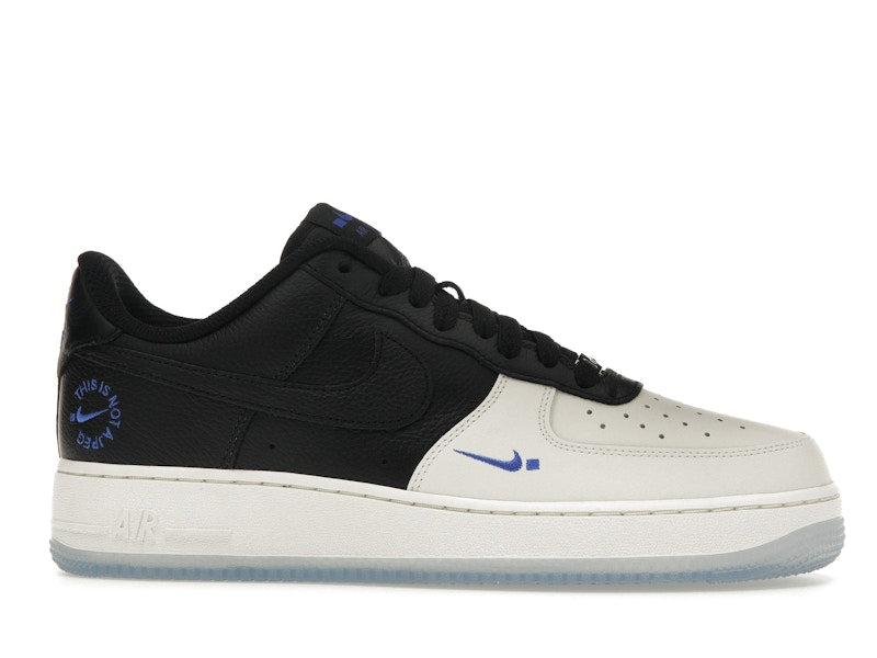 Nike Air Force 1 Low Tinaj - Black/Black-Sail - FQ2103-001 - 01