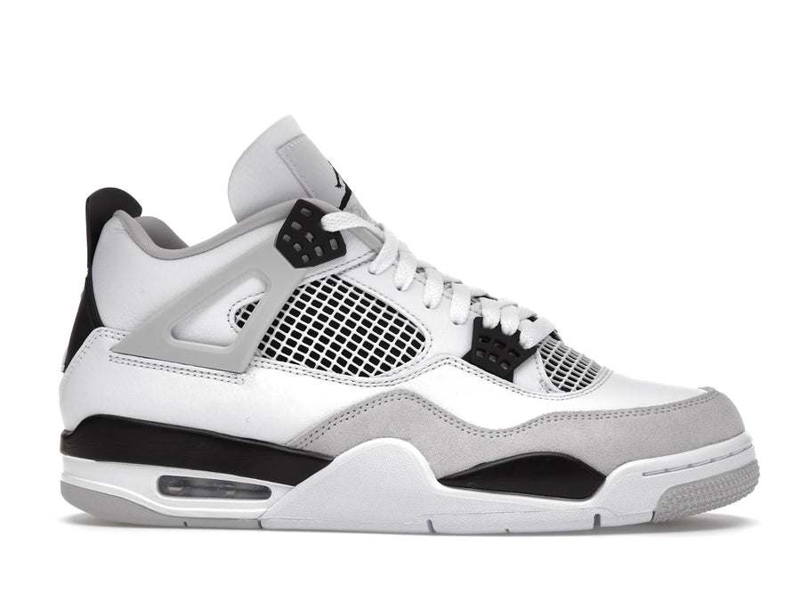 Air Jordan 4 Retro Military Black - White/Black-Neutral Grey - DH6927-111 - 01