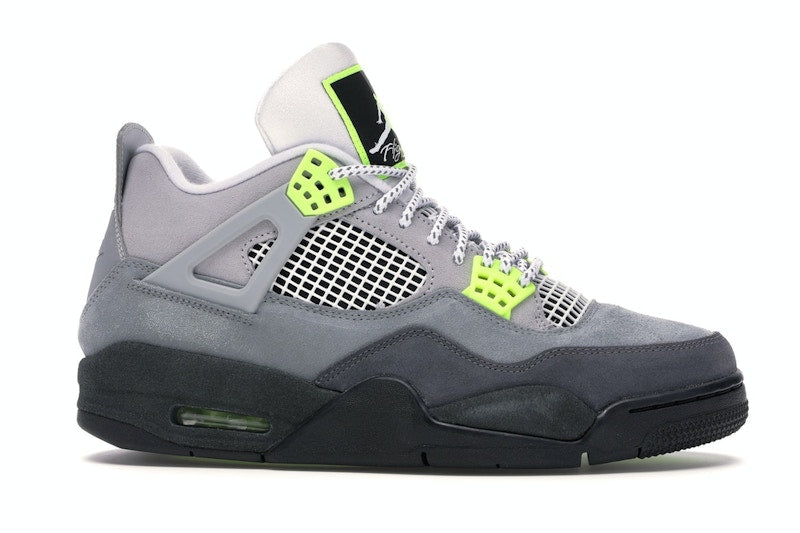 Air Jordan 4 Retro SE Neon - Cool Grey/Volt-Wolf Grey-Anthracite - CT5342-007 - 01
