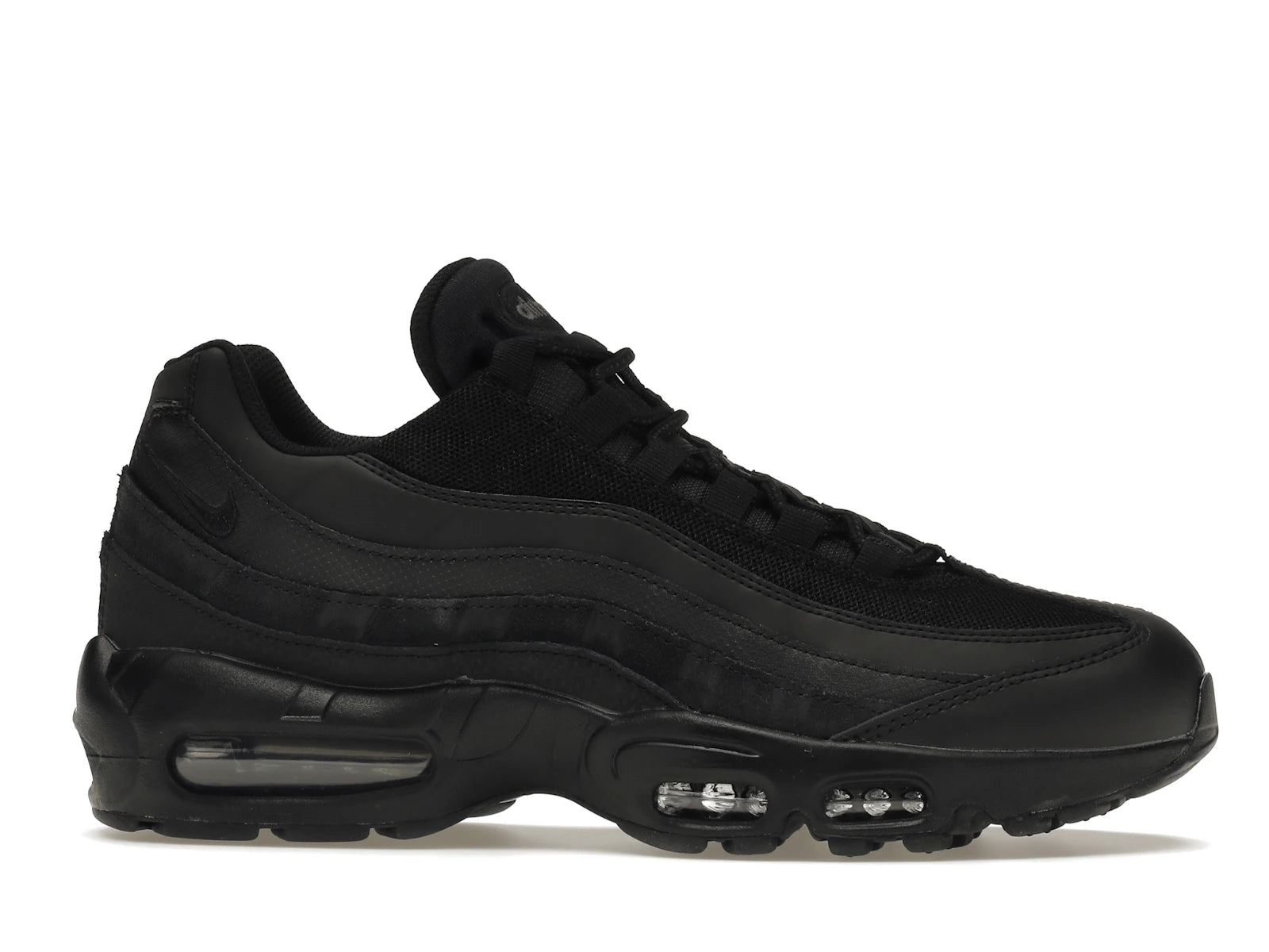 Nike Air Max 95 Triple Black (2020) - Black/Black/Dark Grey - CI3705-001 - 01