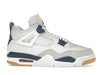 Air Jordan 4 Retro SB Navy - Summit White/White/Navy/Neutral Grey/Gum Yellow/Varsity Red - DR5415-100 - 01