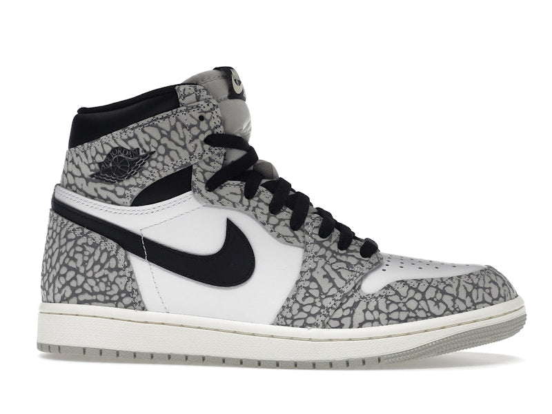 Air Jordan 1 Retro High OG White Cement - Tech Grey/Muslin/Black/White - DZ5485-052 - 01