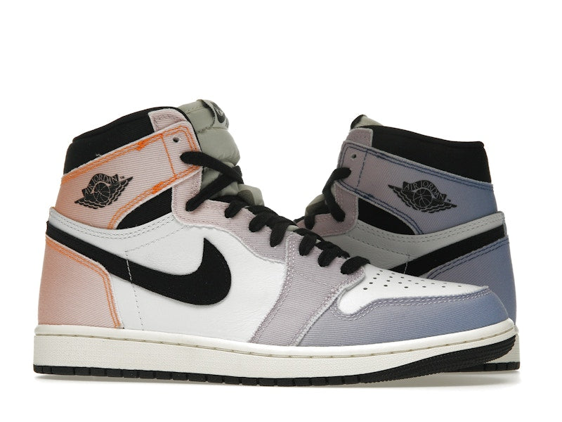 Air Jordan 1 Retro High OG Skyline - Vivid Orange/Black/Iced Lilac/True Blue/Sail - DX0054-805 - 01