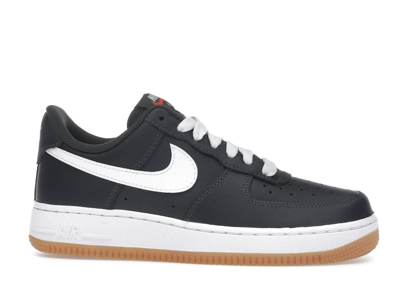 Nike Air Force 1 Low '07 LV8 Anthracite Gum - Anthracite/Gum Yellow/Safety Orange/White - II7630-001 - 01