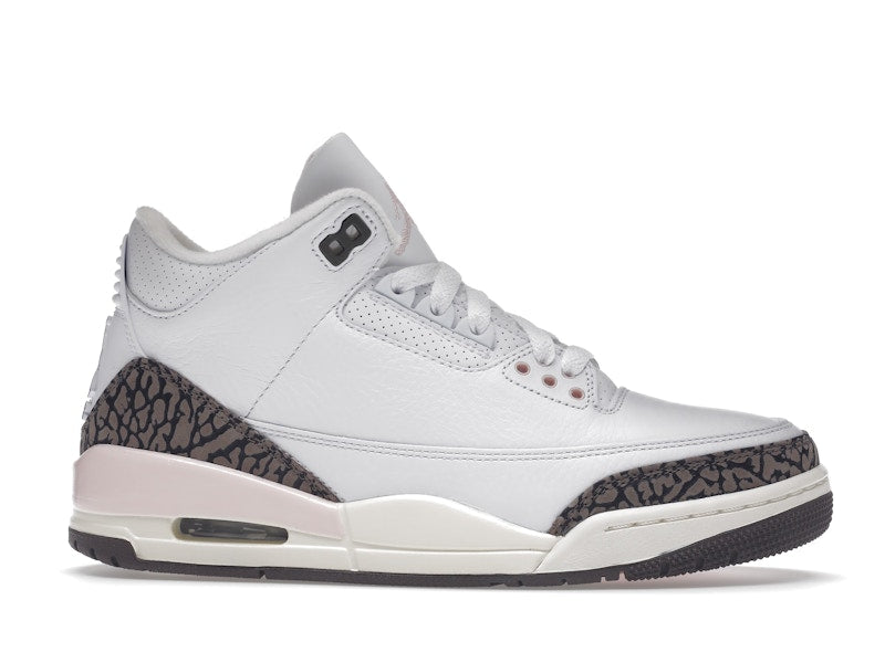 Air Jordan 3 Retro Atmosphere Mocha (W) - White/Dark Mocha-Atmosphere-Sail - CK9246-102 - 01
