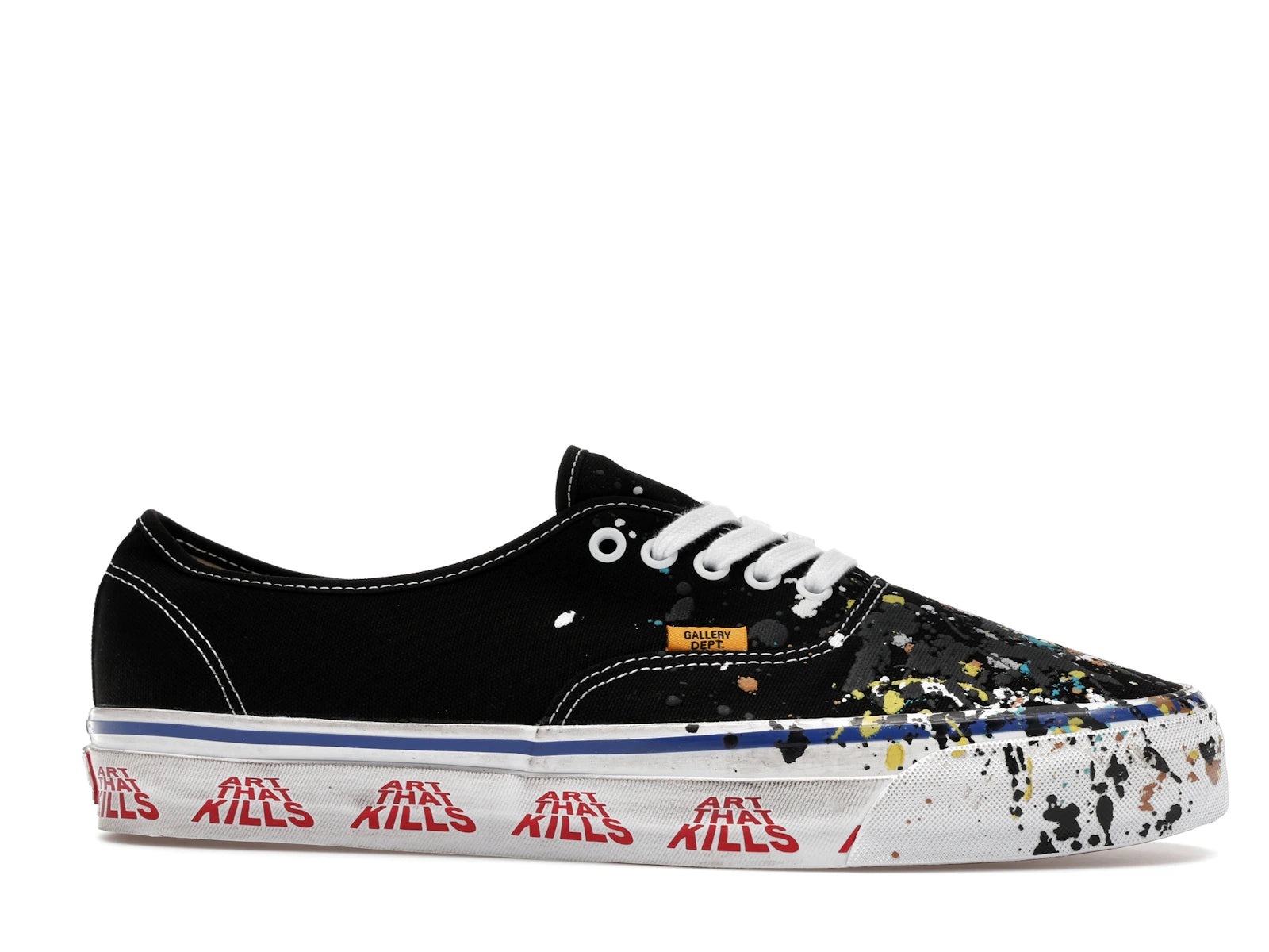 Vans Authentic Reissue 44 Gallery Dept Art That Kills Black - VN000EEUBLA - 01
