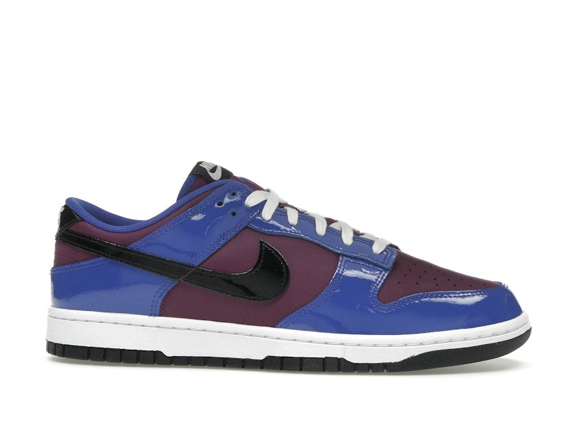 Nike Dunk Low Retro SE Patent Paramount Blue Viotech - Paramount Blue / Black - Viotech -White - IB6400-400 - 01