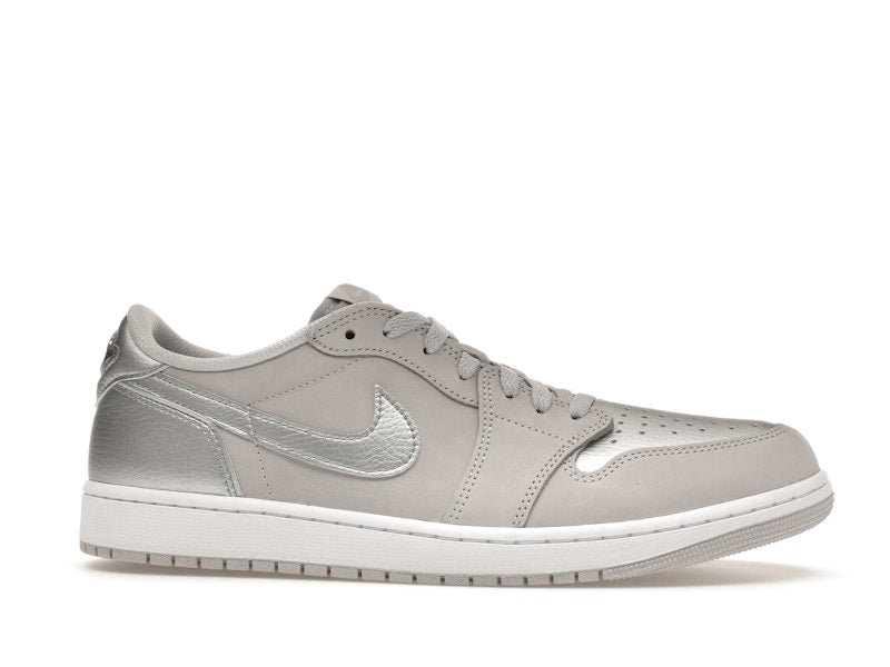 Air Jordan 1 Low OG Metallic Silver - Neutral Grey/Metallic Silver/White - CZ0790-002 - 01