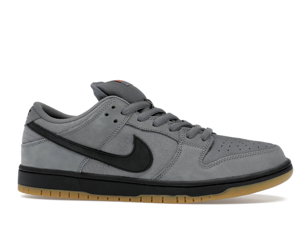 Nike SB Dunk Low Pro Cool Grey - Cool Grey/Black/Cool Grey/Dark Grey/Gum Light Brown/Safety Orange - FJ1674-002 - 01