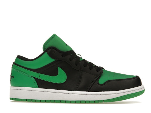 Air Jordan 1 Low Lucky Green - Black/Black/Lucky Green/White - 553558-065 - 01
