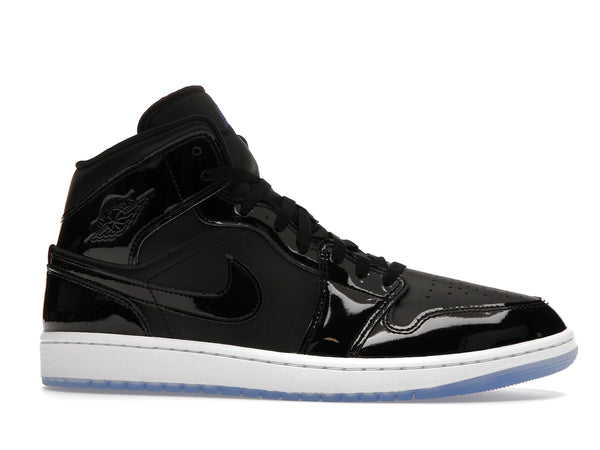 Air Jordan 1 Mid Space Jam - Black/Dark Concord-White - DV1308-004 - 01
