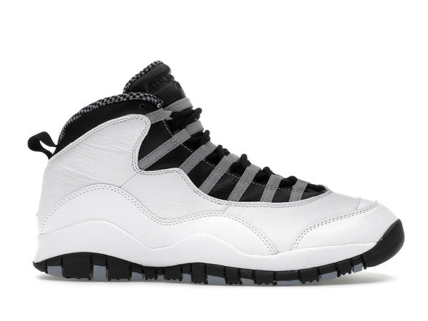 Air Jordan 10 Retro OG Steel - White/Black-Light Steel Grey - HJ6779-104 - 01