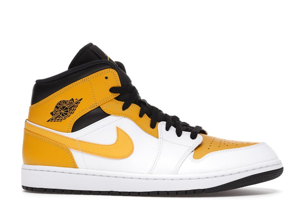Air Jordan 1 Mid University Gold - White/University Gold-Black - 554724-170 - 01