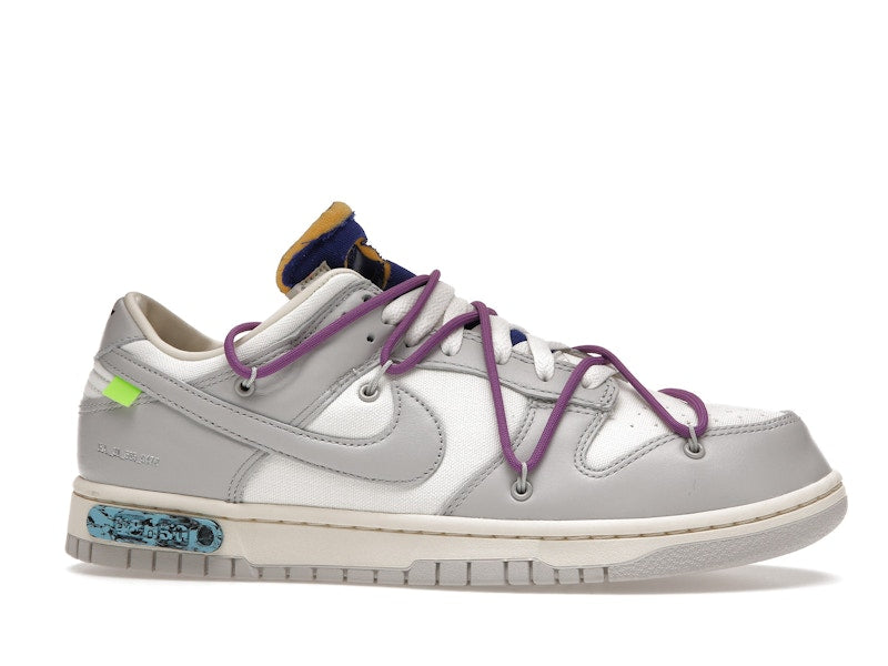Nike Dunk Low Off White Lot 48 - Sail/Neutral Grey - DM1602-107 - 01
