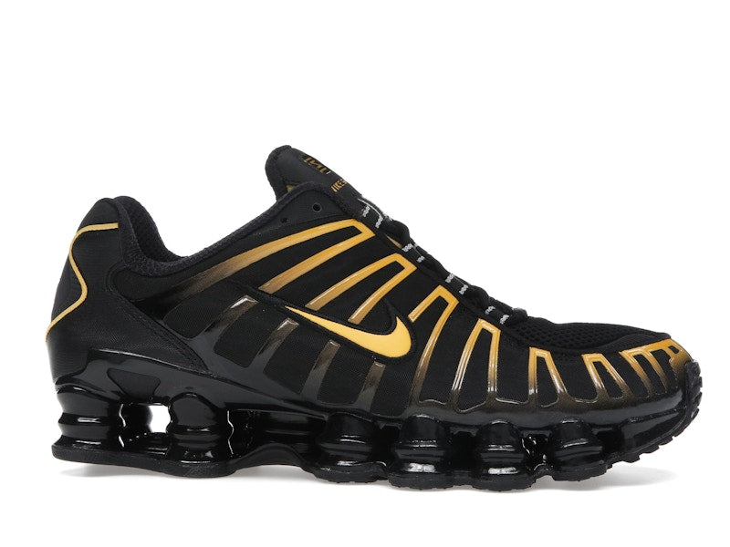 Nike Shox Tl Black University Gold - Black/University Gold - AV3595-013 - 01