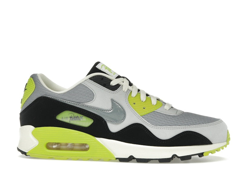 Nike Air Max 90 SP Patta Waves Cyber - Particle Grey/Neutral Grey/Cyber/Black/Coconut Milk/White - HF8814-001 - 01