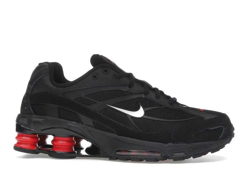 Nike Shox Ride 2 Black University Red - Black/Metallic Medium Ash/University Red/Medium Ash - II7635-001 - 01