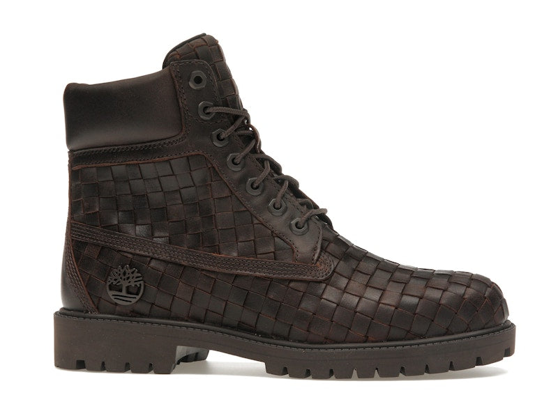 Timberland 6 Premium Boot Woven Dark Brown - TB0A6FD6-W01 - 01