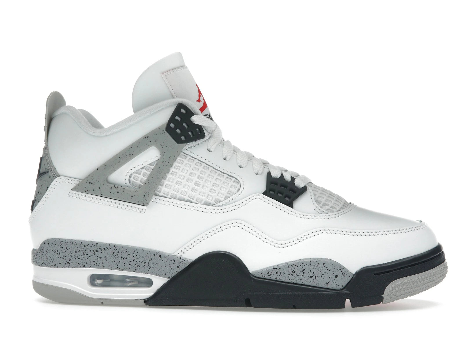Air Jordan 4 Retro White Cement - Summit White/Fire Red-Tech Grey-Black - FV5029-100 - 01