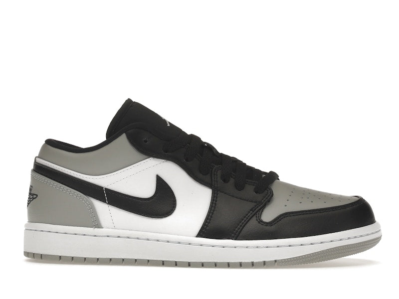 Air Jordan 1 Low Shadow Toe - Light Smoke Grey/Black-White - 553558-052 - 01