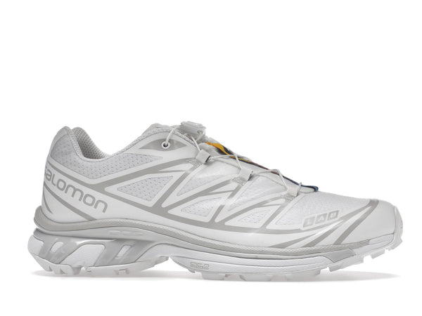 Salomon XT 6 White Lunar Rock - White/White/Lunar Rock - L41252900 - 01