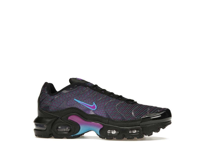 Nike Air Max Plus Spirograph (GS) - Black/Baltic Blue/Vivid Purple - FB8027-001 - 01