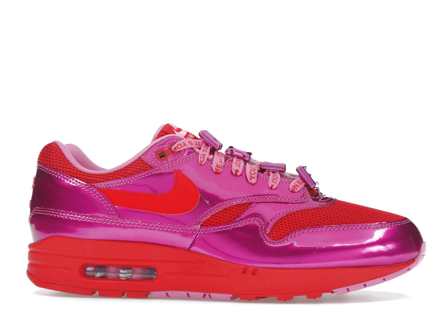 Nike Air Max 1 PRM Valentines Day Playful Pink - Playful Pink/University Red - HV2301-600 - 01