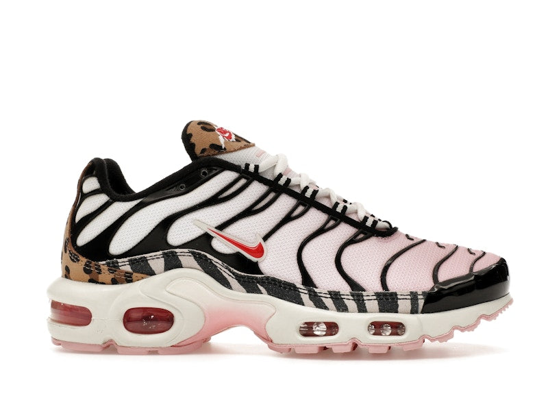 Nike Air Max Plus Animal Instinct (Women's) - Medium Soft Pink/Black/Summit White/University Red - DZ4842-600 - 01