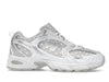 New Balance 530 Silver Metallic Polka Dots - White/Silver Metallic - U530HFW - 01