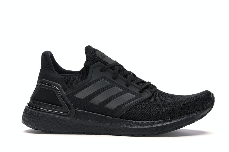 adidas Ultra Boost 20 Triple Black - Core Black/Grey Four/Solar Red - EG0691 - 01