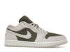 Air Jordan 1 Low SE Medium Olive Sail - Medium Olive/Sail/Light Orewood Brown - HV4089-201 - 01