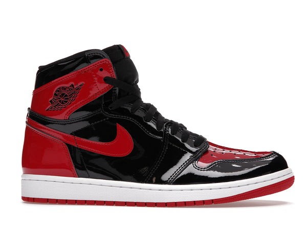 Air Jordan 1 Retro High OG Patent Bred - Black/White-Varsity Red - 555088-063 - 01