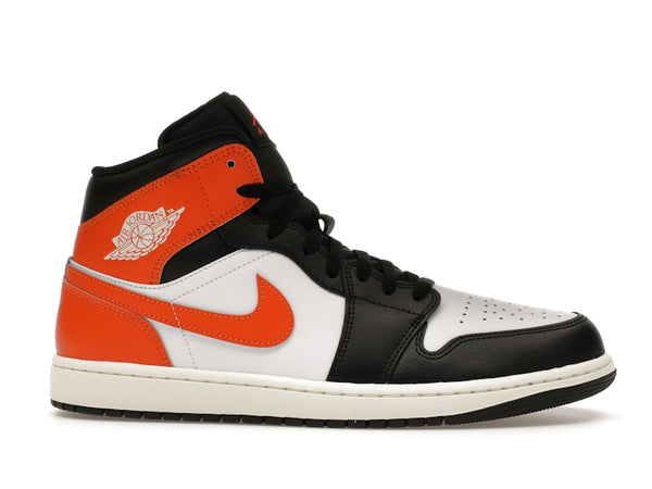 Air Jordan 1 Mid Black Toe Starfish - Starfish/White/Sail/Black - DQ8426-801 - 01