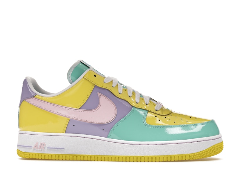 Nike Air Force 1 Low Easter (2026) - Yellow Pulse/Pink Foam/Hydrangeas/Emerald Rise/White - IQ9706-701 - 01