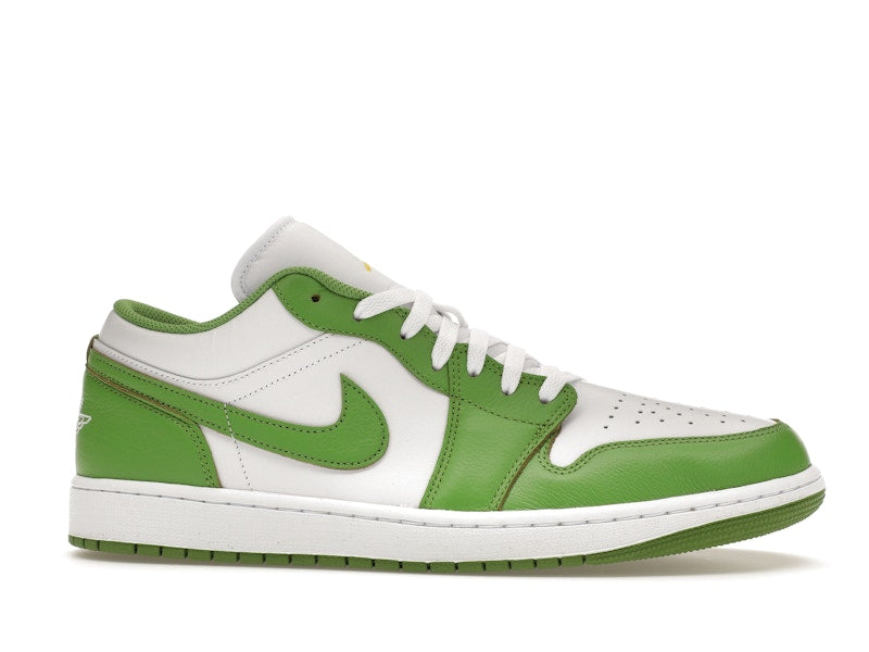 Air Jordan 1 Low SE Chlorophyll - White/Lightning-Chlorophyll - HF4823-100 - 01