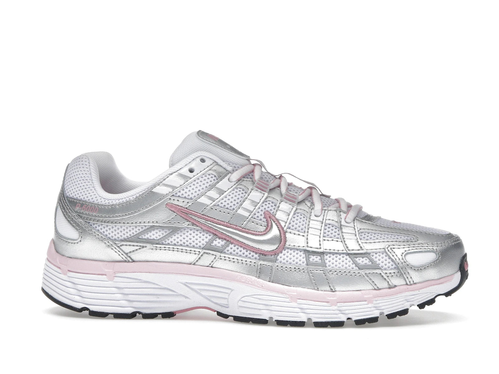 Nike P 6000 White Elemental Pink - White/Elemental Pink/Black/Metallic Silver - BV1021-108 - 01