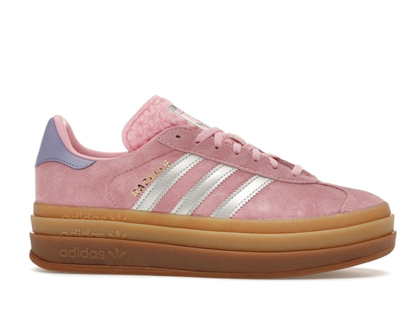 Adidas Gazlle Bold True Pink Gum Kids - True Pink/Silver Metallic/Light Purple - JH5539 - 01
