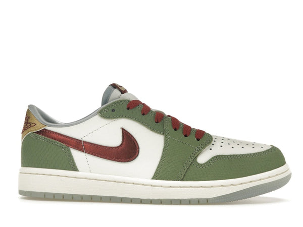 Air Jordan 1 Retro Low OG Year Of The Dragon (2024) - Sail/Black-Varsity Red-Muslin - FN3727-100 - 01