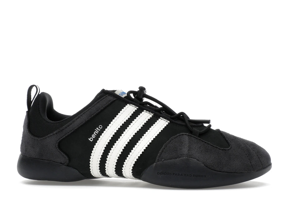 Adidas Ballerina Bad Bunny Black Chalk - Core Black/Chalk White/Carbon - JQ9231 - 01
