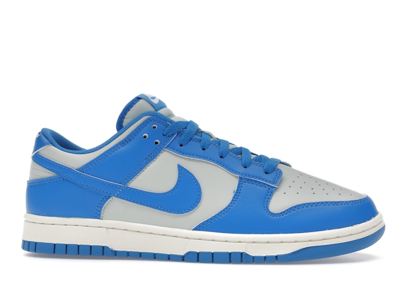 Nike Dunk Low Detroit Lions - Light Silver/Light Photo Blue/Sail - HF5441-002 - 01