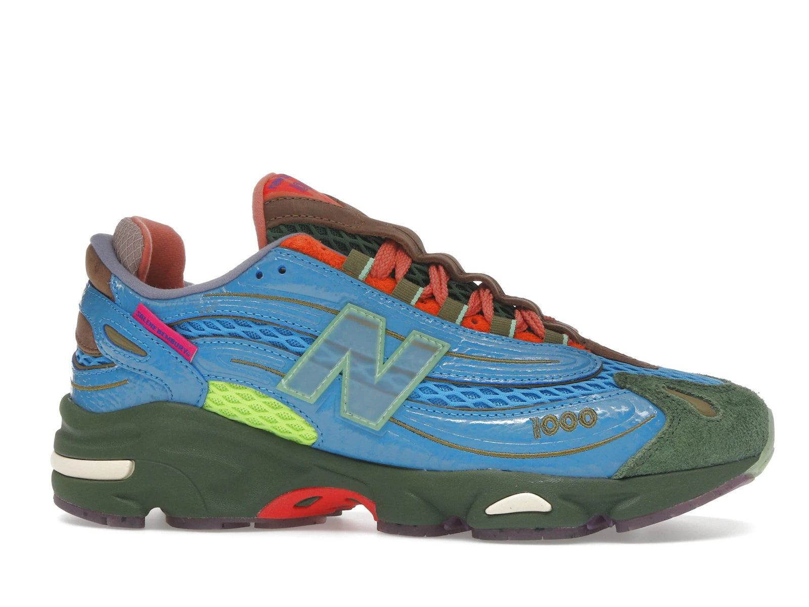 New Balance 1000 Salehe Bembury - Blue/Green/Orange - M1000BM - 01